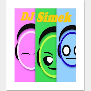 Logo ``Dj Simek´´ #2 Posters and Art